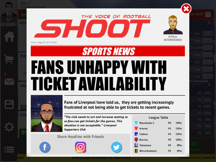 Club Soccer Director 2021