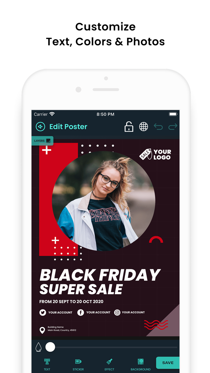 Poster Make Flyer Maker