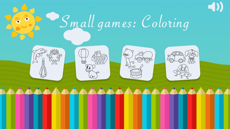 Small Games: Coloring Book screenshot-0