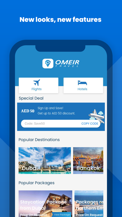 Omeir Travel Screenshot
