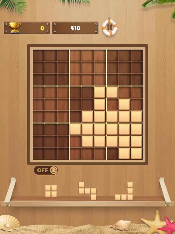 Screenshot #5 pour Wood Block Sudoku Puzzle