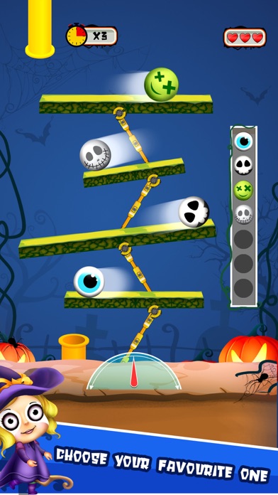 Halloween Ball Balancer Screenshot