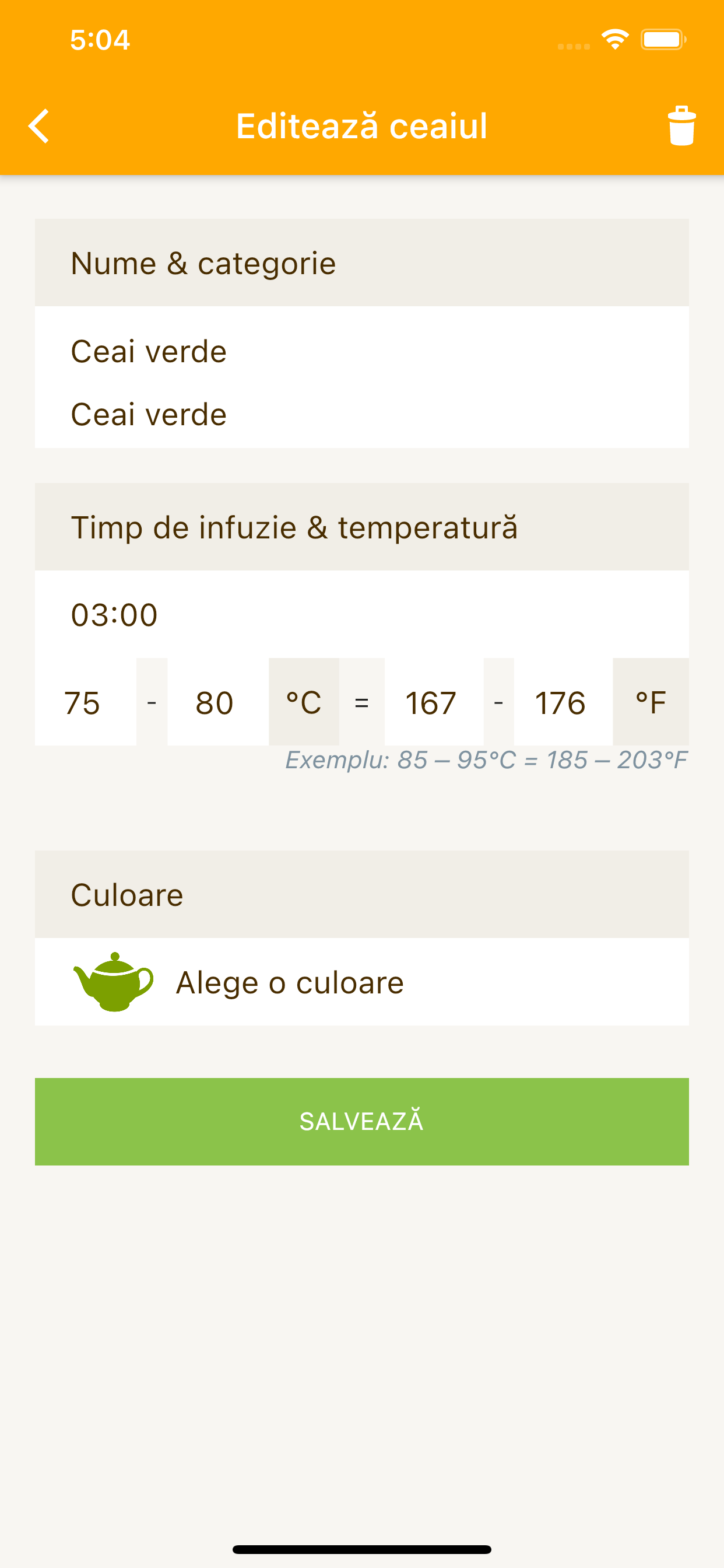 Tea Cup - Timer