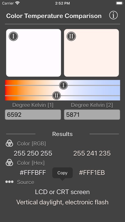 Color Temperature Comparison screenshot-5
