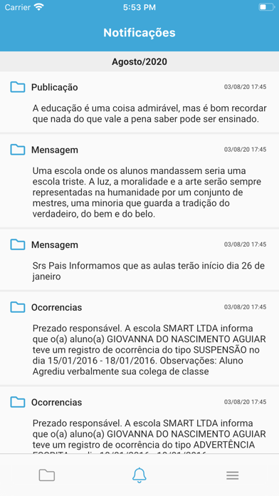 Escola AVR Screenshot