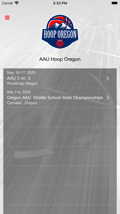 AAU Hoop Oregon Screenshot