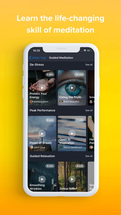 urbanYogi: Meditation & Sleep screenshot-3