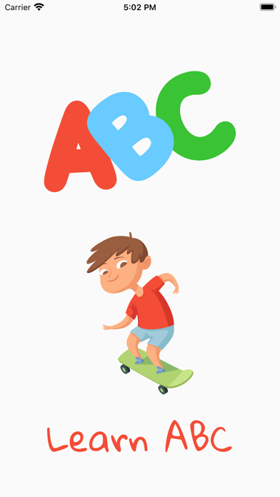 Learning Alphabet For Kids Screenshot