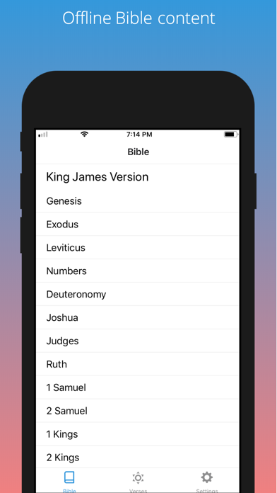 Bible: King James Version Screenshot