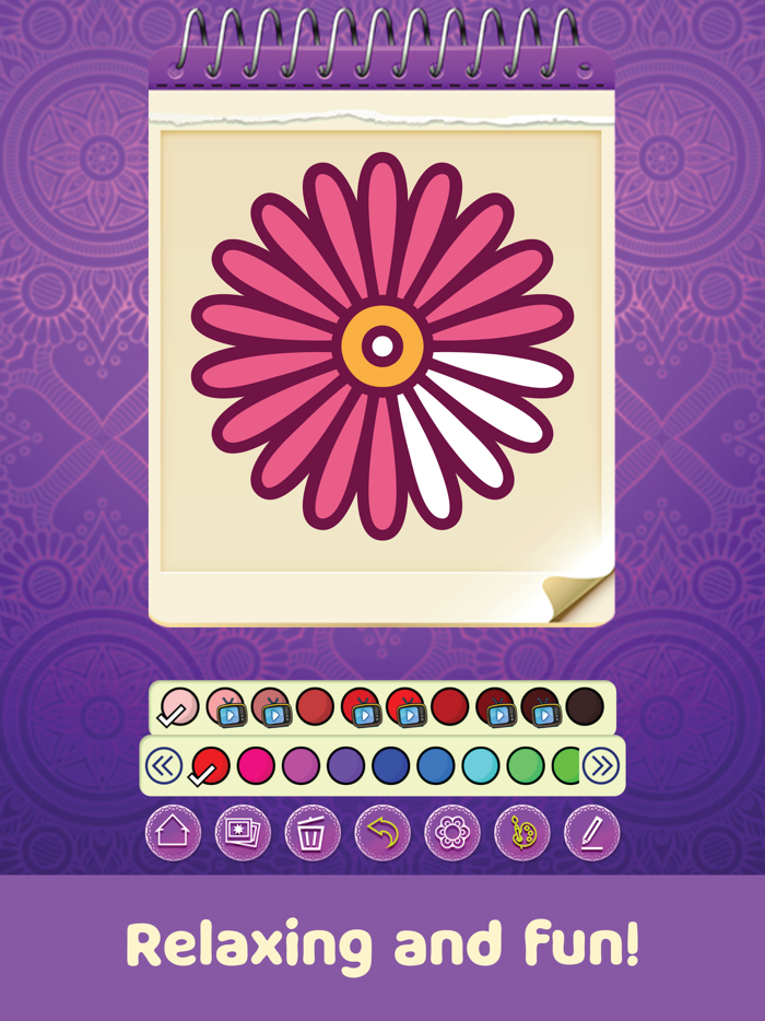 Mandala Coloring Book®