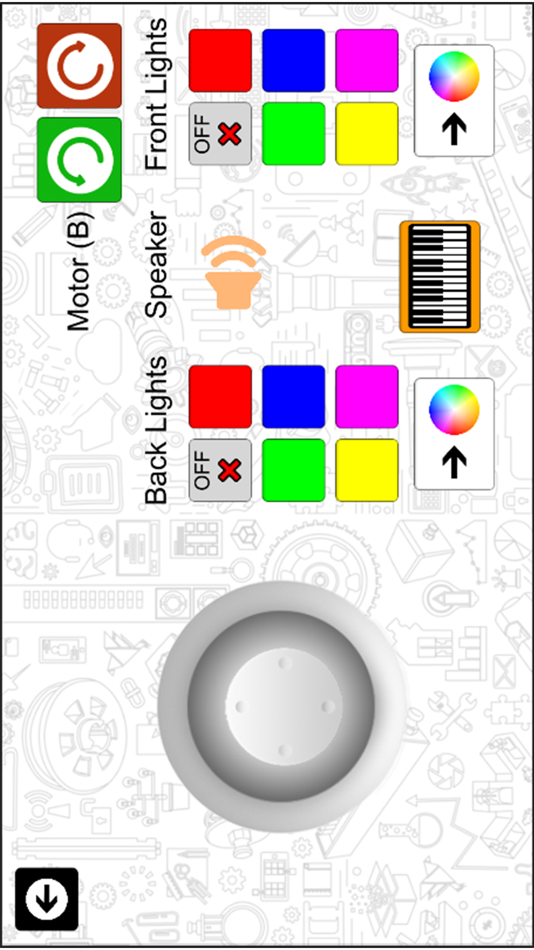 #2. Ginobot Robot RC (iOS) Ved: Engino