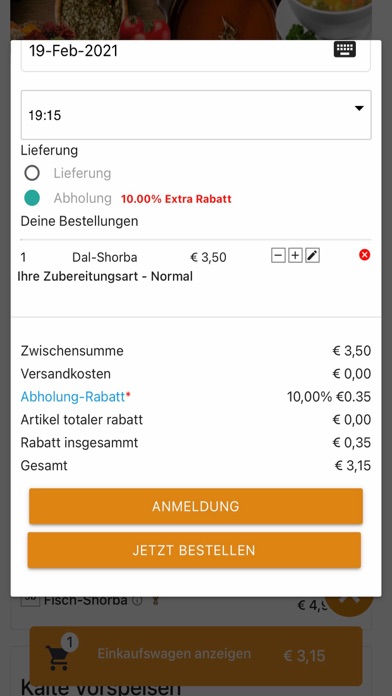 Rasoi Restaurant München Screenshot