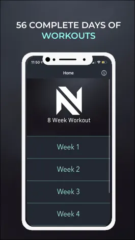 Game screenshot NV 8 Week Workout apk