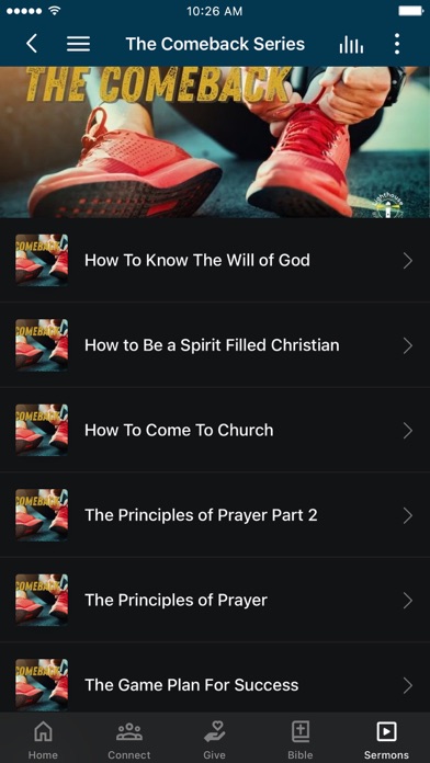 Lighthouse Bible Church App Screenshot