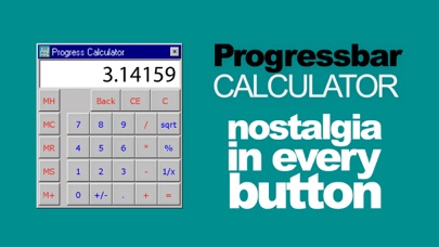 Screenshot #2 pour Progressbar Calculator - Retro
