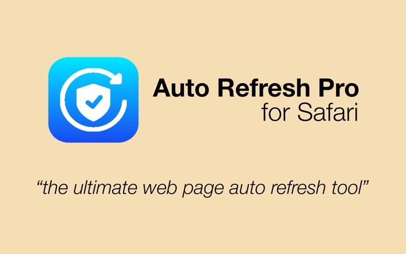 Screenshot #1 pour Auto Refresh Pro for Safari