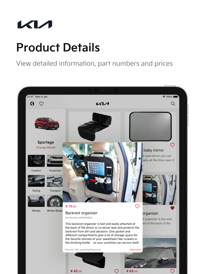 KIA Accessories Belgium