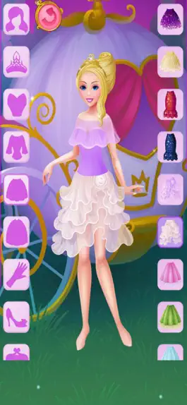 Game screenshot Diana Love Cinderella Dressup apk