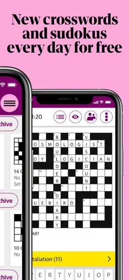 Game screenshot Guardian Puzzles & Crosswords apk