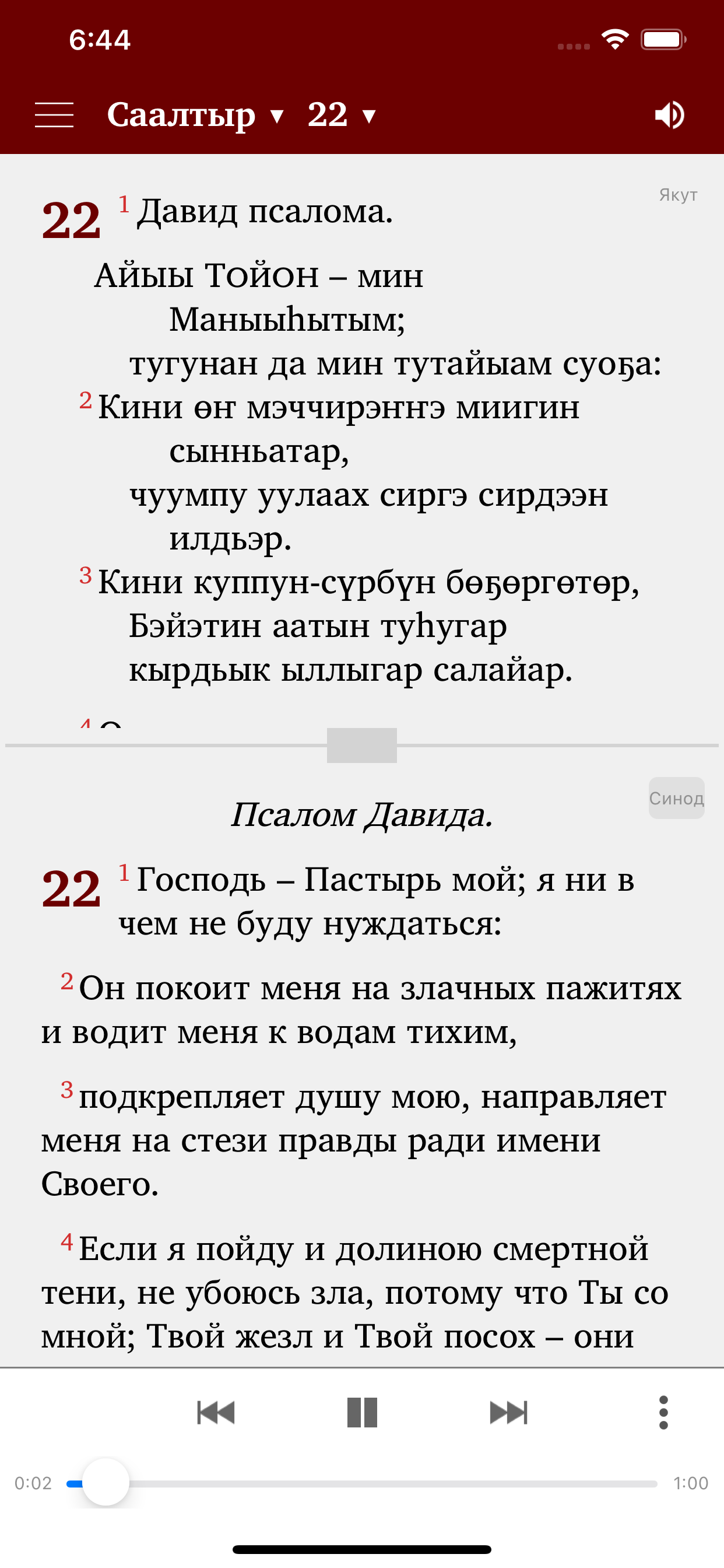 Сахалыы Биибилийэ