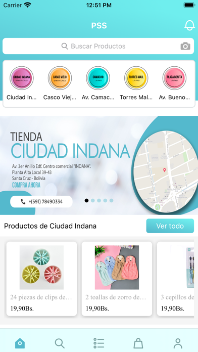 PSS Compras en línea Bolivia Screenshot