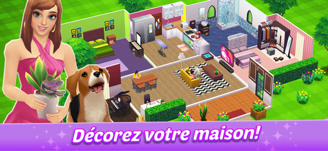 ‎Home Street: jeux sims et deco Capture d'écran