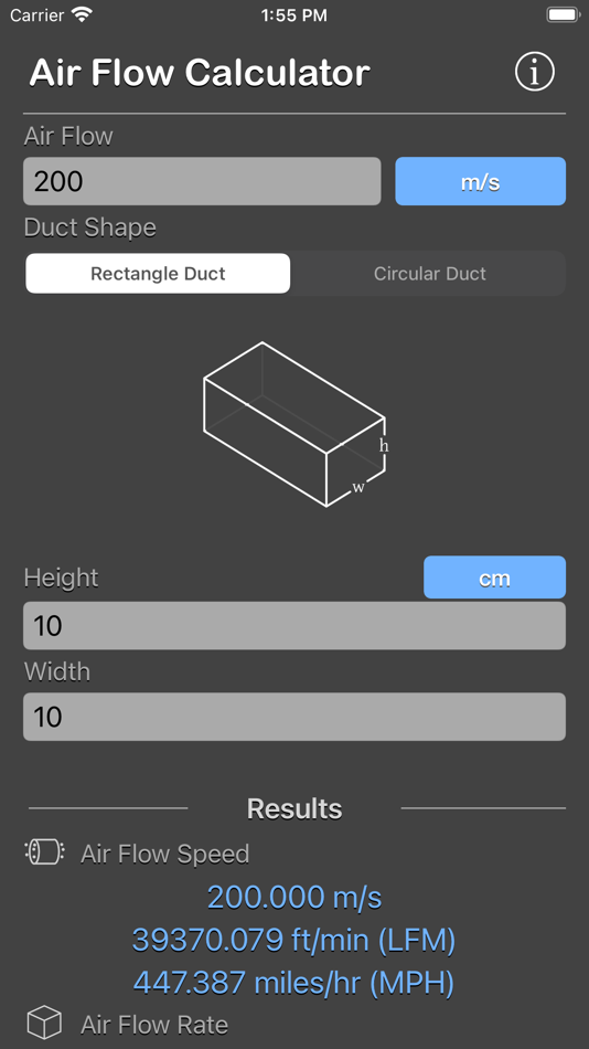 #1. Air Flow Conversion Calculator (iOS) 由: Nitrio