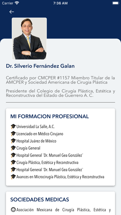 Dr Silverio Fernandez Screenshot