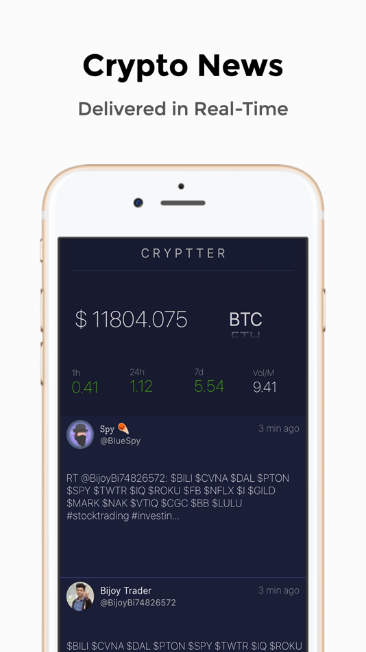 #4. Cryptter (iOS) 由: Ataman Girisken
