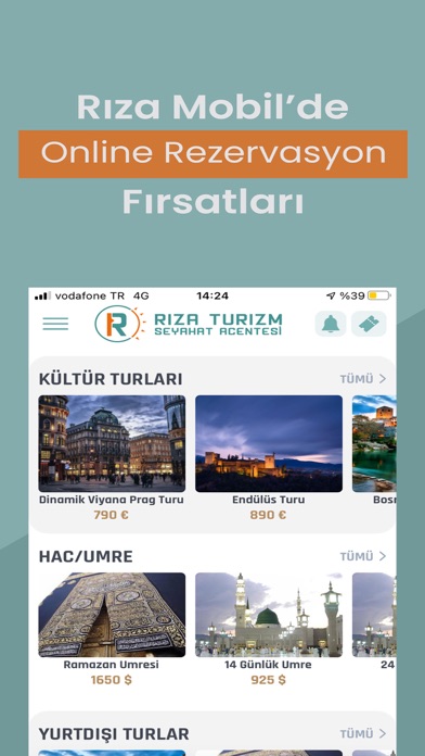 Rıza Turizm Screenshot