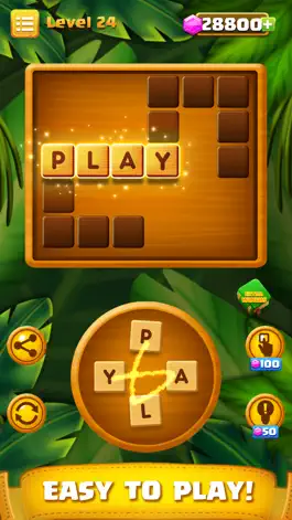 Game screenshot Word Cross Jungle apk