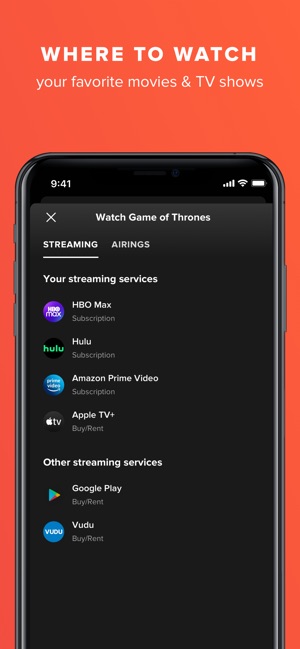 TV Streaming & Live on the Store