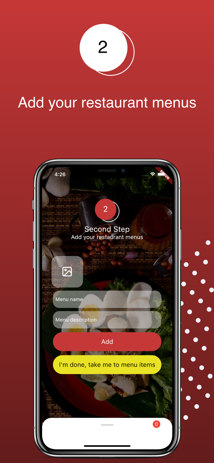 InvoSnack - Create menu link