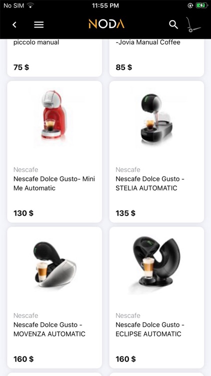 Noda: Online Shopping
