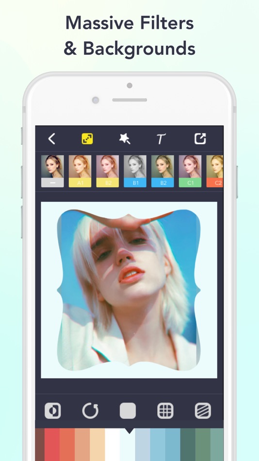 #2. Lighto- Art photo shape editor (iOS) Bởi: Xi'an Button Software Technology Co., Ltd.