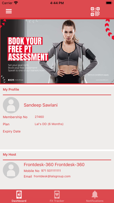 My Fitness 360 Screenshot