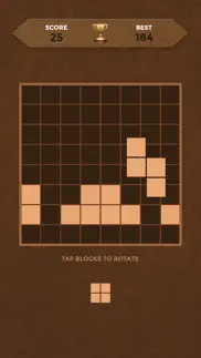 woodblocku: block puzzle wood iphone screenshot 2