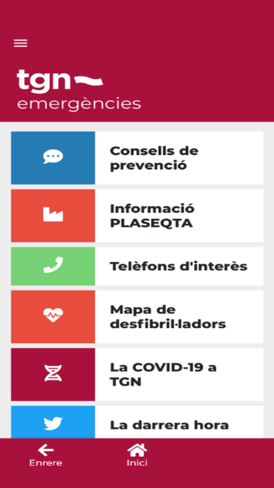 #1. TGN Emergències (iOS) 由: Aj.Tarragona