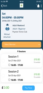 Poynton Tennis screenshot #3 for iPhone