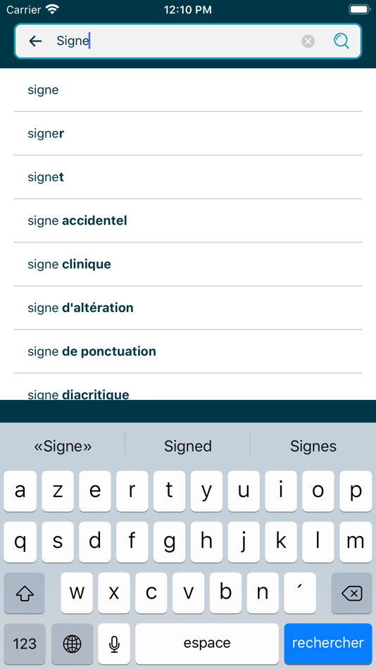 #2. Elix (iOS) Podle: Signes de sens