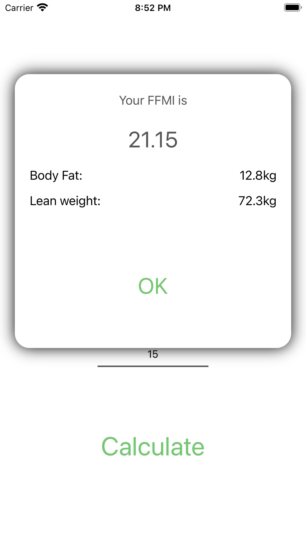 BMI FFMI Calculator Tracker Free Download App for iPhone - STEPrimo.com
