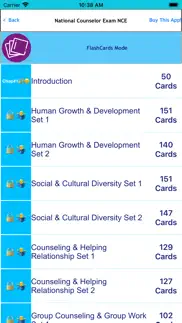 counselor exam materials &quiz iphone screenshot 2