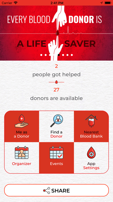Blood Connect - Get blessings Screenshot