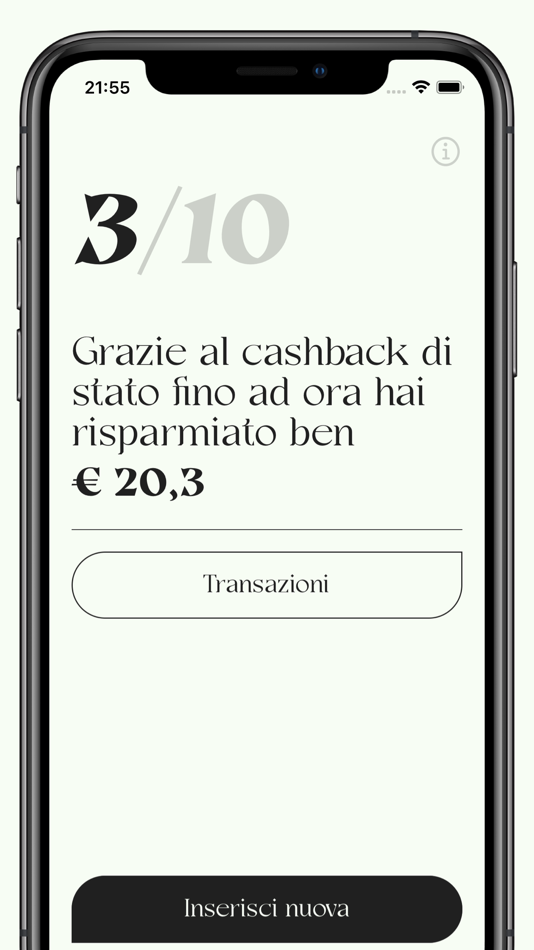 #1. Cashback (iOS) 由: Gianpiero Spinelli