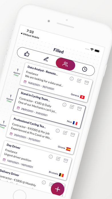 ProTouch Staff Screenshot