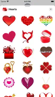 hearts & roses to love iphone screenshot 2
