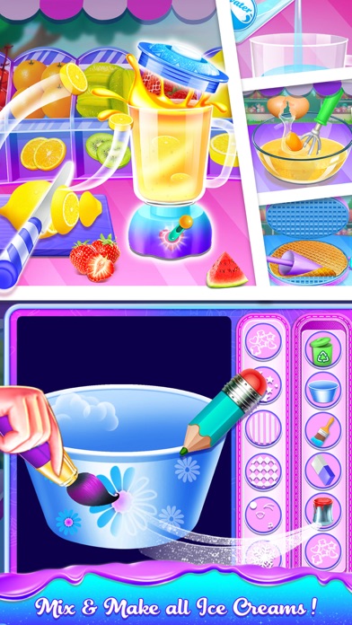 Frozen Ice Cream Games - Ice Screenshot