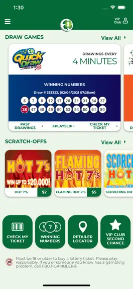 Game screenshot New Jersey Lottery apk