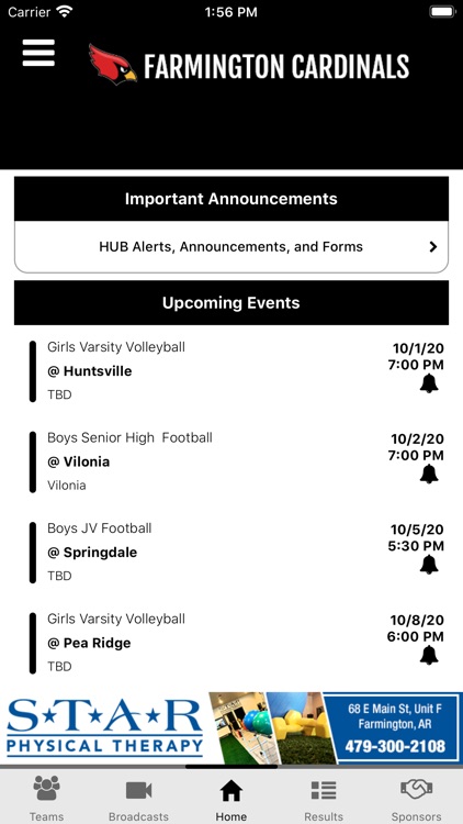 Farmington Cardinals Athletics