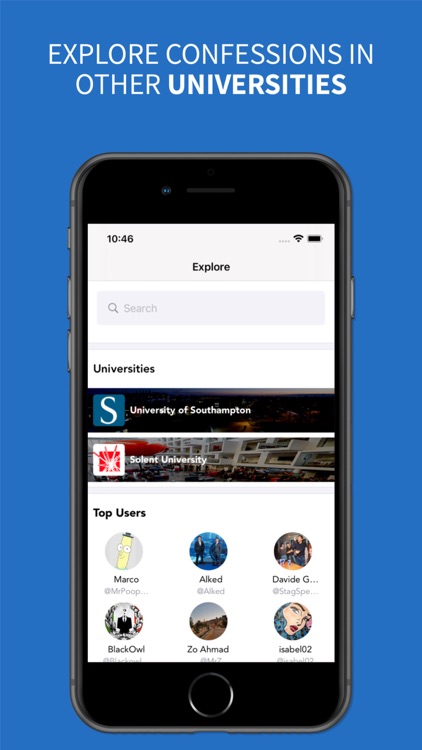 Tittle: Uni Confessions